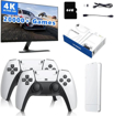 Image sur Console de jeux vidéo sans fil 2,4 GHz PRO 3D 4K Ultra HD Stick Double Rocker avec plus de 20 000 jeux